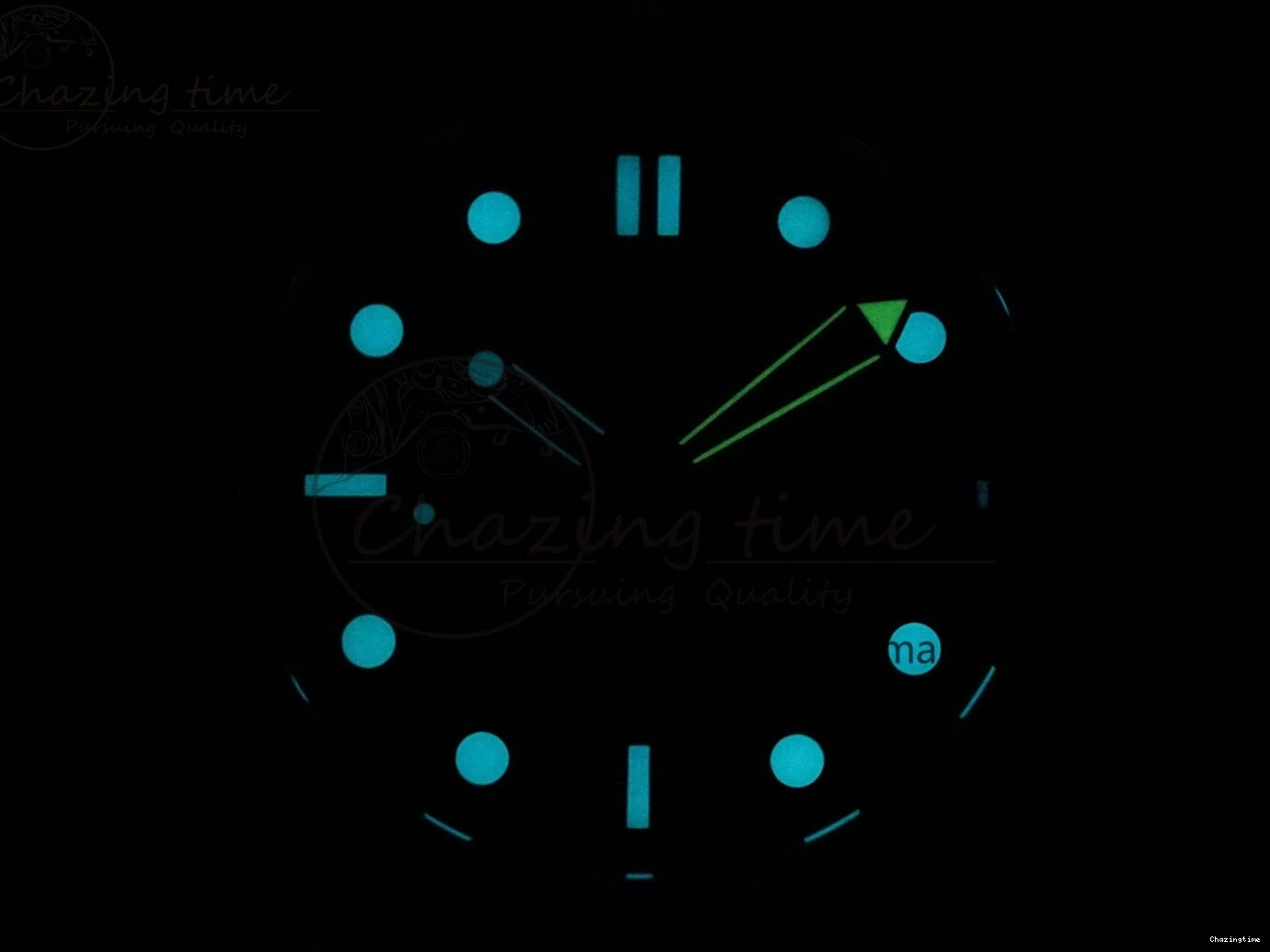 0409 HighQuality Seamaster Diver 300M OMF 1:1 Best Edition Blue Red Ceramic White Dial on SS Bracelet A 7705